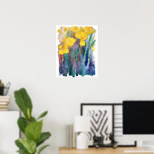 Kalifornischer Mohn Orange Wildblume Poster (Heimbüro)