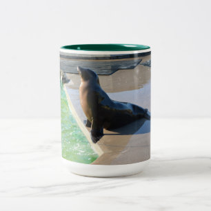 Kalifornischer Seelöwe Zweifarbige Tasse