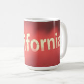 Kalifornischer Traum Flair Kaffeetasse (VorderseiteRechts)