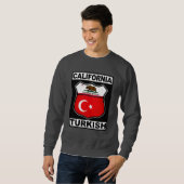 kalifornischer türkischer Amerikaner Sweatshirt (Vorne ganz)