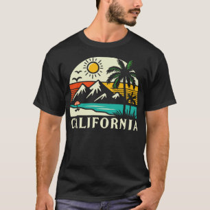 Kalifornischer Vintage-Stil T-Shirt