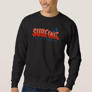 Kalifornisches Surfen-Typografie-Design für das Su Sweatshirt