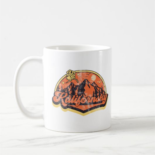 Kalifornsky, Alaska Kaffeetasse (Links)