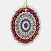 'KaliFract0030' Keramik Ornament (Rechts)