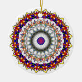 'KaliFract0030' Keramik Ornament (Vorne)