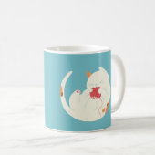 Kaliko-Katze Kaffeetasse (VorderseiteRechts)