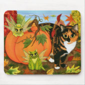 Kaliko-Katzen-feenhafte Mousepad (Vorne)