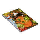 Kaliko-Katzen-feenhaftes Notizblock (Rechte Seite)