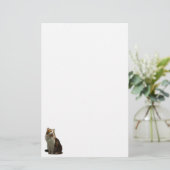 Kaliko-Katzen-Fraktal Briefpapier (Stehend Vorderseite)