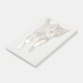 Kaliko-Katzen-Springen Post-it Klebezettel (angewinkelt)