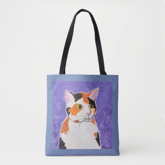 Kaliko-Katzen-Taschen-Tasche Tasche (Vorderseite)