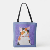 Kaliko-Katzen-Taschen-Tasche Tasche (Rückseite)