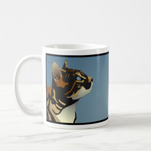 Kaliko-Katzen-Tasse Kaffeetasse (Links)