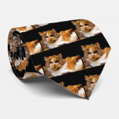 Kaliko-Katzenkrawatte Krawatte (Gerollt)