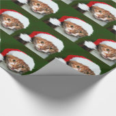 Kaliko-Miezekatze WeihnachtsHumbug Geschenkpapier (Ecke)