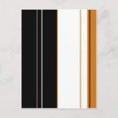 Kaliko-Streifen Postkarte (Vorderseite)