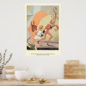 Kaliko versteckt Betsy und Hank Poster (Küche)