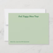 Kalikokätzchen Meowy Dankeskarte (Rückseite)