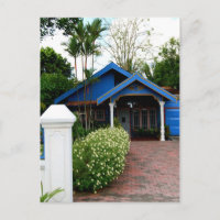 Kalimantan Indonesia Blue House