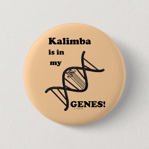 Kalimba ist in meinen Genen Button
