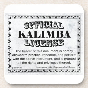Kalimba Lizenz Untersetzer