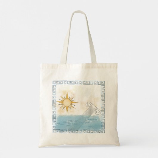 Kalimeta-Fischbeutel Tragetasche (Rückseite)