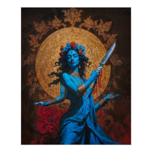 Kalis sanfte Mutter der Zeit Poster (Vorderseite)