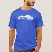 Kalispell Montana Bitte T-Shirt (Vorderseite)