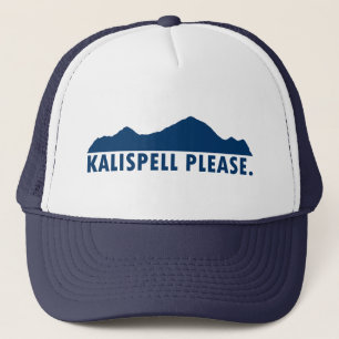 Kalispell Montana Bitte Truckerkappe