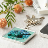 Kalispell Montana Rustikaler Schlüsselanhänger (Seite)