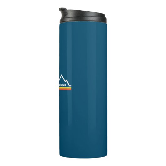 Kalispell Montana Thermosbecher (Nach rechts gedreht)