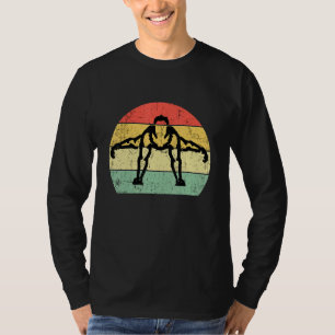 Kalisthenik Körpergewichtsabnahme Schlagstäbe hoch T-Shirt