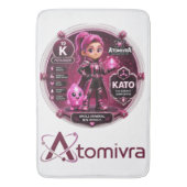 Kalium  ATOMIVRA Badematte (Vorderseite Vertikal)