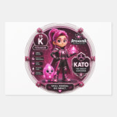 Kalium geschenkpapier set (Vorderseite 3)