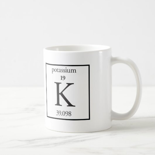 Kalium Kaffeetasse (Rechts)