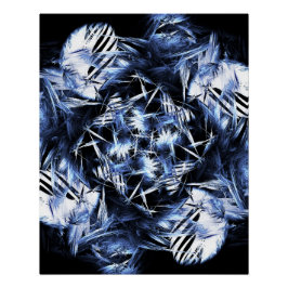 Kaliverse Fluid Fractal #01 Poster