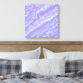 Kaliverse Fluid Fraktal #01 Leinwanddruck (Insitu (Schlafzimmer))