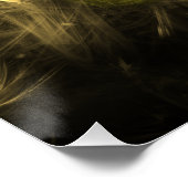 Kaliverse Fluid Fraktal #01 Poster (Ecke)