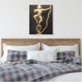 Kaliya Krishna Leinwanddruck (Insitu (Schlafzimmer))