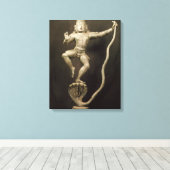 Kaliya Krishna Leinwanddruck (Insitu (Holzboden))
