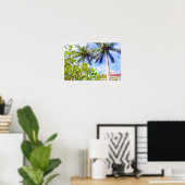 Kalk in Florida Poster (Heimbüro)