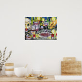 Kalkabrese Poster (Küche)