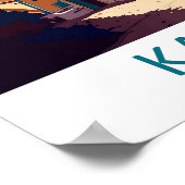 Kalkan Travel Print Wall Art Kalkan Wall Hanging H Poster (Ecke)