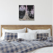 Kalkboard-Skripte Kronleuchter Paris eiffel Turm Leinwanddruck (Insitu (Schlafzimmer))