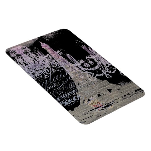 Kalkboard-Skripte Kronleuchter Paris eiffel Turm Magnet (Rechte Seite)