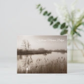 Kalkense meersen, Tranquil Landscape, Belgium Feiertagspostkarte (Stehend Vorderseite)