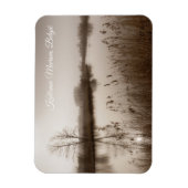 Kalkense meersen, Tranquil Landscape, Belgium Magnet (Vertikal)