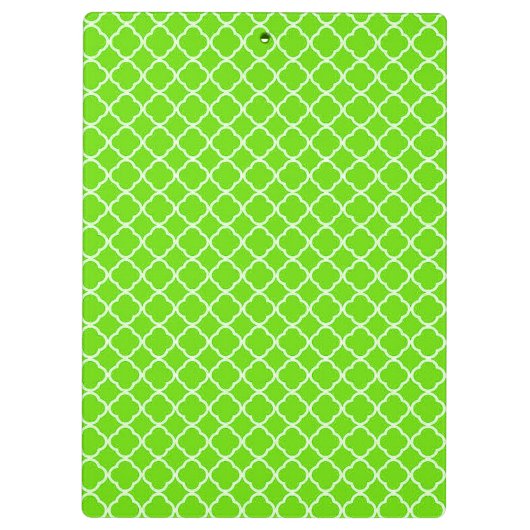 KalkGreen Quarterfolie Latti Monogram Clip Board Klemmbrett (Rückseite)