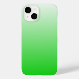 Kalkgrün bis weißer Farbverlauf #00cc00 Case-Mate iPhone 14 Hülle