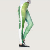 Kalkgrün Leggings (Rechts)